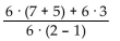 Simplify. -  A)    B)    C)  15 D)  2