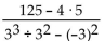 Simplify. -  A)    B)  1 C)    D)   