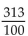Convert to a mixed numeral. -  A)    B)  3 C)    D)   