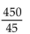 Simplify. -  A)  25 B)  5 C)  18 D)  10
