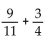 Perform the indicated operation and, if possible, simplify. -  A)    B)    C)    D)   