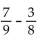 Perform the indicated operation and, if possible, simplify. -  A)    B)    C)    D)   