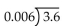 Divide. -  A)  0.6 B)  6 C)  600 D)  60