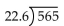 Divide. -  A)  2.5 B)  250 C)  26 D)  25