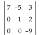 Evaluate. -  A)  -73 B)  53 C)  -63 D)  63