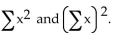 Explain the difference between ∑