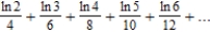 is the series   converges.