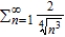 Sketch the graph of the sequence of partial sum of the series   . ​ A)    B)    C)    D)    E)   