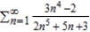 Use the Limit Comparison Test (if possible)  to determine whether the series   converges or diverges. A)  diverges B)  converges