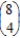 Evaluate   using the formula   where k is a real number, n is a positive integer, and   . A)  80 B)  66 C)  126 D)  70 E)  56