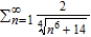 Use the Limit Comparison Test (if possible)  to determine whether the series   . A)  converges B)  diverges C)  Limit Comparison Test does not apply