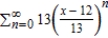 Find all values of x for which the series   converges. A)    B)    C)    D)    E)   