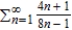 is the series   is convergent.