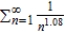 Use Theorem 9.11 to determine the convergence or divergence of the series.   A)  diverges B)  converges C)  Theorem 9.11 inconclusive