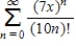 Find the interval of convergence of the power series. (Be sure to include a check for convergence at the endpoints of the interval.)  ​   ​ A)    B)    C)    D)    E)   