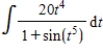Use integration tables to find   . ​ A)    B)    C)    D)    E)   