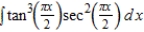 Find the indefinite integral.   A)    B)    C)    D)    E)   