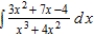 Use partial fractions to find   . A)    B)    C)    D)    E)   