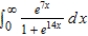Determine whether the improper integral   diverges or converges. Evaluate the integral if it converges. A)    B)   