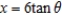Find the indefinite integral by making the substitution   .   A)    B)    C)    D)    E)   