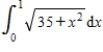 Use integration tables to evaluate the integral   . ​ A)    B)    C)    D)    E)   