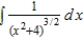Find the indefinite integral.   A)    B)    C)    D)    E)   