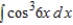 Find the indefinite integral.   A)    B)    C)    D)    E)   