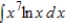 Find the indefinite integral.   A)    B)    C)    D)    E)   