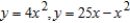 Use the shell method to find the volume of the solid generated by revolving the plane region bounded by   , about the line   . ​ A)    B)    C)    D)    E)   