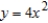 Find the volume of the solid generated by revolving the region bounded by the graphs of the equations   ,   and   about the line   . A)      B)      C)    D)    E)     