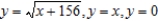Use the shell method to set up and evaluate the integral that gives the volume of the solid generated by revolving the plane region bounded by   about the x-axis. A)    B)    C)    D)    E)   