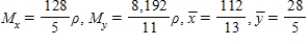 <strong>Find   ,   , and   for the lamina of uniform density   bounded by the graphs of the equations   . ​</strong> A)   B)   C)   D)   E)   <div style=padding-top: 35px> 