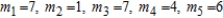 Find the center of mass of the point masses lying on the x-axis.     A)    B)    C)    D)    E)   