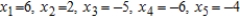 Find the center of mass of the point masses lying on the x-axis.     A)    B)    C)    D)    E)   