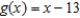 Find the area of the region bounded by the graphs of the algebraic functions.     A)    B)    C)    D)    E)   