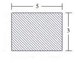 The figure is the vertical side of a form for poured concrete that weighs 140.7 pounds per cubic foot. Dimensions in the figure are in feet. Determine force on this part of the concrete form   A)    B)    C)    D)    E)   