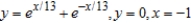 Find the volume of the solid generated by revolving the region bounded by the graphs of the equations   , and   about the   -axis. Round your answer to four decimal places. A)  5.3098 B)  12.2824 C)  20.6444 D)  15.9387 E)  37.9232