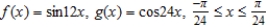 Find the area of the region bounded by the graphs of the function   . Round your answer to three decimal places. A)  0.108 B)  0.120 C)  0.173 D)  0.058 E)  0.192
