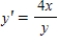 Solve the differential equation. ​   ​ A)    B)    C)    D)    E)   