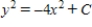 Solve the differential equation. ​   ​ A)    B)    C)    D)    E)   