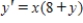 Solve the differential equation. ​   ​ A)    B)    C)    D)    E)   