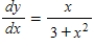 Use integration to find a general solution of the differential equation   . ​ A)    B)    C)    D)    E)   