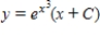 Solve the first order linear differential equation. ​   ​ A)    B)    C)    D)    E)   