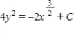 Solve the differential equation   . ​ A)    B)    C)    D)    E)   