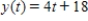 Find the function   passing through the point   with the first derivative   . ​ A)    B)    C)    D)    E)   