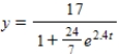 Find the logistic equation that satisfies the following differential equation and initial condition. ​   ,   ​ A)    B)    C)    D)    E)  none of these