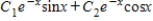 Which of the following is a solution of the differential equation   ? ​ A)    B)    C)    D)    E)   