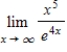 Evaluate the limit   using L'Hopital's Rule if necessary. A)  0 B)    C)    D)  1 E)  does not exist