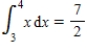 Evaluate the integral. ​   ​ Given, ​   ,   ,   ,   . ​ A)  85 B)  1,346 C)  84 D)  1,029 E)  1,074