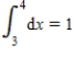 Evaluate the integral. ​   ​ Given, ​   ,   ,   ,   . ​ A)  85 B)  1,346 C)  84 D)  1,029 E)  1,074